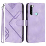 Custodia portafoglio in pelle per Xiaomi Redmi 8 e Note 8