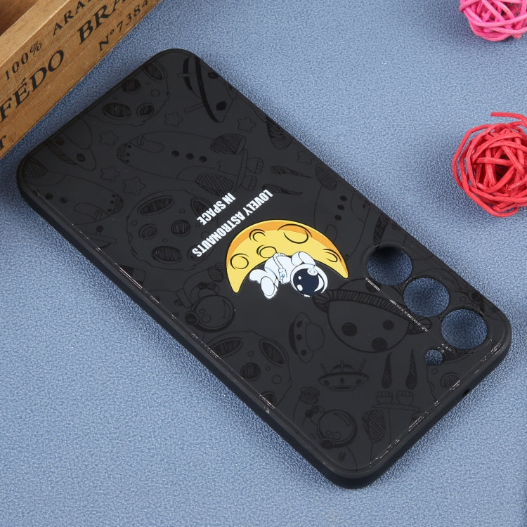 Custodia silicone modello astronauta per Samsung Galaxy S21 Ultra