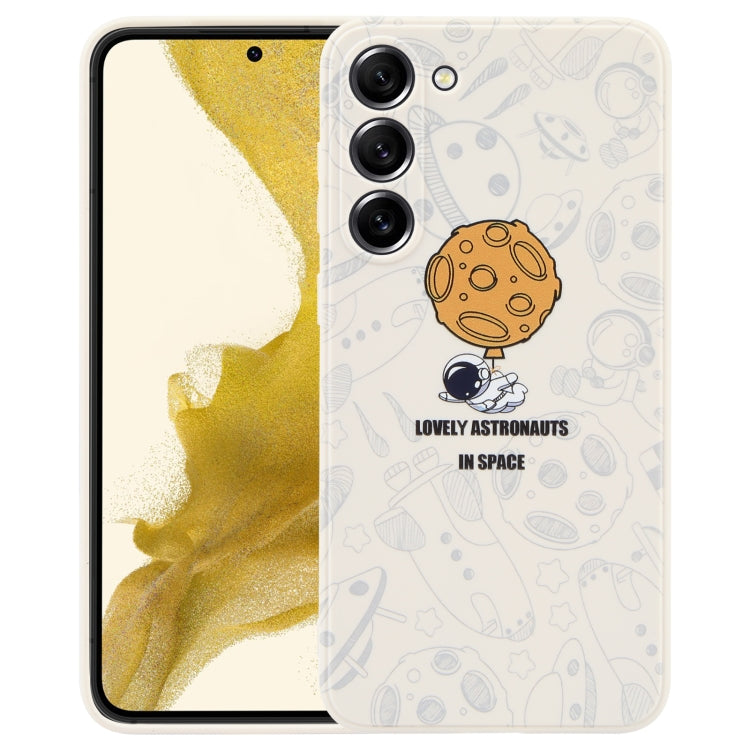 Custodia silicone modello astronauta per Samsung Galaxy S21 Ultra
