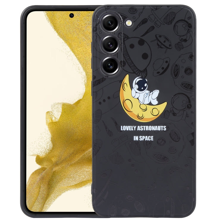 Custodia silicone modello astronauta per Samsung Galaxy S21 Ultra