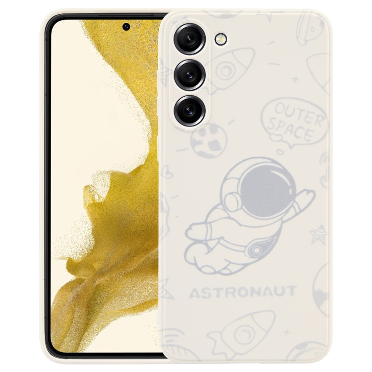 Custodia silicone modello astronauta per Samsung Galaxy S21 Ultra