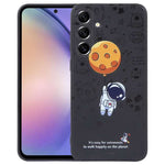 Custodia per cellulare con bordo dritto in silicone modello astronauta, For Samsung Galaxy S20 Ultra 5G, For Samsung Galaxy A54 5G, For Samsung Galaxy S20 FE