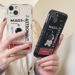Custodia per cellulare con bordo dritto in silicone modello astronauta, For Samsung Galaxy S10, For Samsung Galaxy S10+, For Samsung Galaxy A91