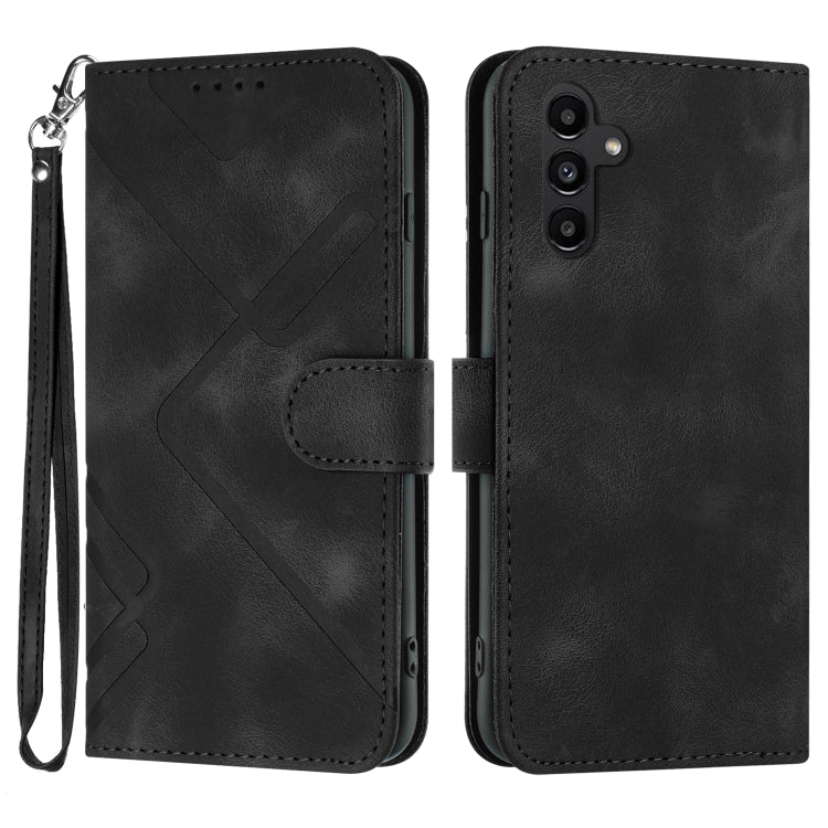 Custodia portafoglio in pelle per Samsung Galaxy A55 5G