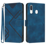 Custodia portafoglio in pelle per Samsung Galaxy A20s