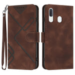 Custodia portafoglio in pelle per Samsung Galaxy A20s