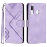 Custodia portafoglio in pelle per Samsung Galaxy A20s