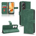 Custodia per telefono in pelle con vibrazione magnetica Skin Feel, For vivo S17 5G, For vivo Y100 5G