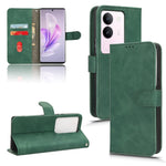Custodia per telefono in pelle con vibrazione magnetica Skin Feel, For vivo S17 5G, For vivo Y100 5G