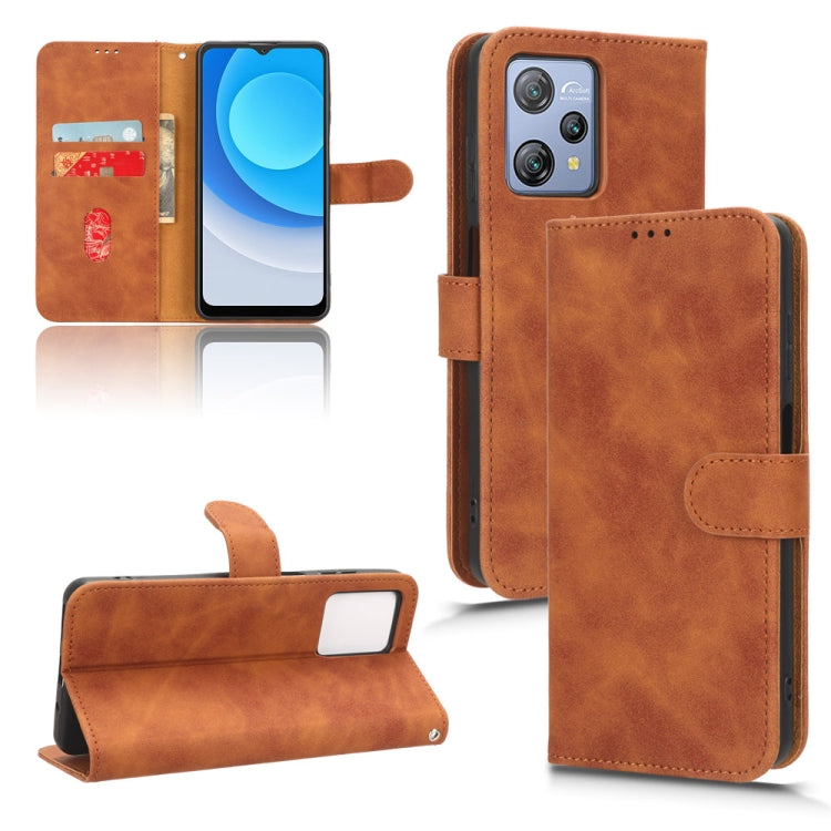 Custodia per telefono in pelle con vibrazione magnetica Skin Feel, For Blackview A53 Pro