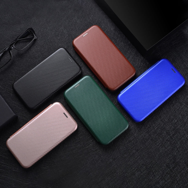 Custodia per telefono in pelle con vibrazione in fibra di carbonio, For Sharp Aquos Wish 3