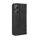 Custodia per telefono in pelle con trama retrò con fibbia magnetica, For vivo Y100 5G, For vivo Y33T / Y33s / Y21 / Y21s, For vivo Y33T 2023 V2317A