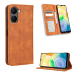 Custodia in pelle con fibbia magnetica per Vivo Y78 Plus e modelli compatibili