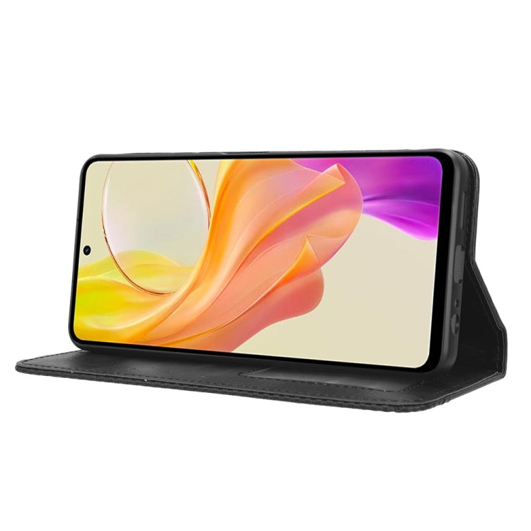 Custodia in pelle con fibbia magnetica per Vivo Y78 Plus e modelli compatibili