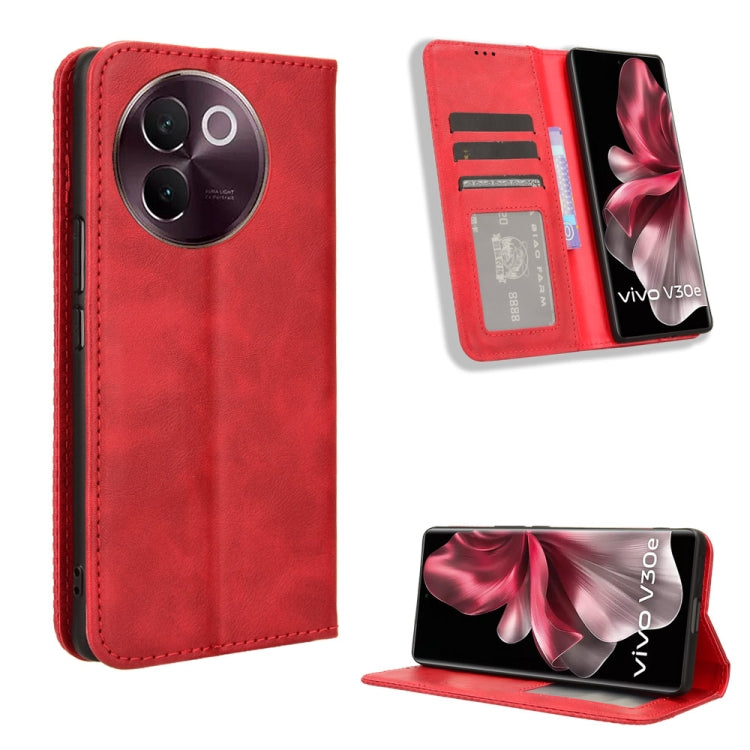 Custodia in pelle con fibbia magnetica per Vivo S19 5G
