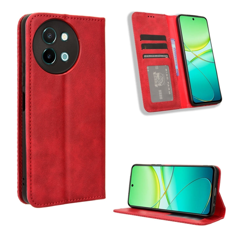 Custodia in pelle con fibbia magnetica per Vivo V30 Pro, V30, S18, S18 Pro
