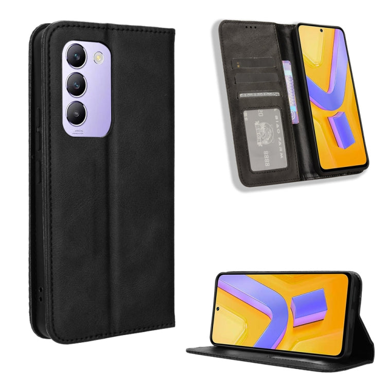 Custodia in pelle con fibbia magnetica per Vivo V30 Pro, V30, S18, S18 Pro