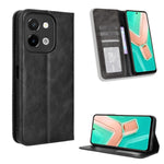 Custodia in pelle con fibbia magnetica per Vivo S19 5G