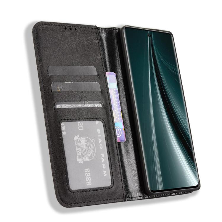 Custodia in pelle con fibbia magnetica per Vivo S19 5G