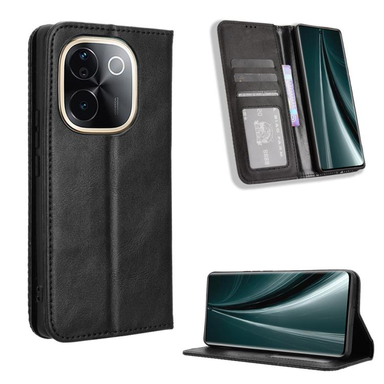 Custodia in pelle con fibbia magnetica per Vivo S19 5G