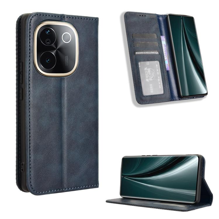Custodia in pelle con fibbia magnetica per Vivo S19 5G