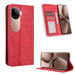 Custodia in pelle con fibbia magnetica per Vivo V40 Lite 4G/5G
