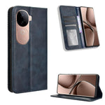 Custodia in pelle con fibbia magnetica per Vivo V40 Lite 4G/5G