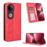 Custodia in pelle con fibbia magnetica per Vivo Y04 4G e Y29s 5G