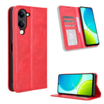 Custodia in pelle con fibbia magnetica per Vivo Y04 4G e Y29s 5G