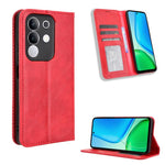 Custodia in pelle con fibbia magnetica per Vivo Y04 4G e Y29s 5G