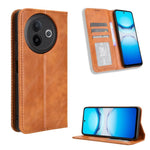 Custodia in pelle con fibbia magnetica per Vivo Y04 4G e Y29s 5G