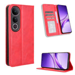 Custodia in pelle con fibbia magnetica per Vivo Y04 4G e Y29s 5G
