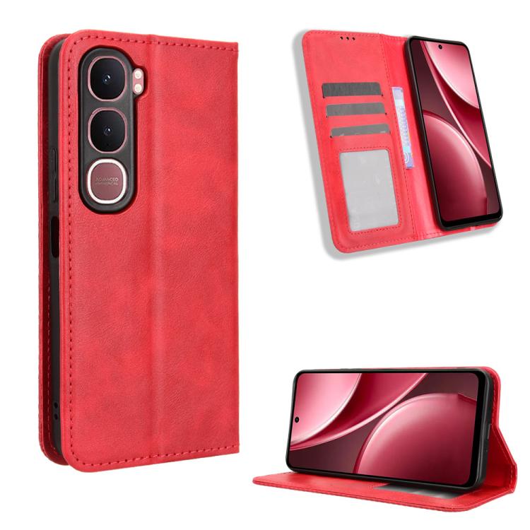 Custodia in pelle con fibbia magnetica per Vivo X200s 5G