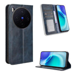 Custodia in pelle con fibbia magnetica per Vivo X300 e modelli compatibili