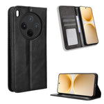 Custodia in pelle con fibbia magnetica per Vivo X300 e modelli compatibili