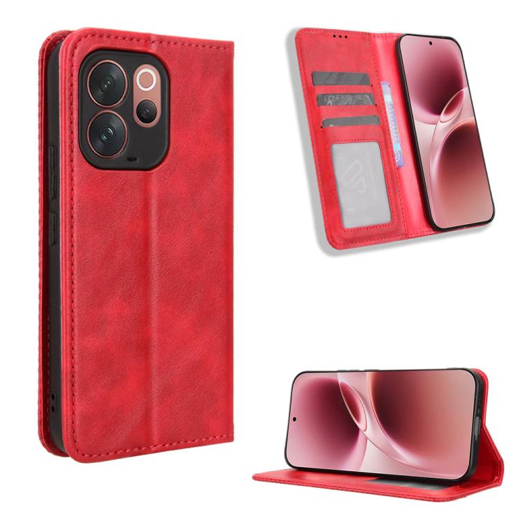 Custodia in pelle con fibbia magnetica per Vivo iQOO Z11 Turbo 5G e 15R 5G