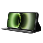 Custodia in pelle con fibbia magnetica per Vivo X300 e modelli compatibili