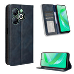 Custodia in pelle con fibbia magnetica per Infinix Hot 40 e modelli compatibili