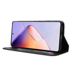 Custodia in pelle con fibbia magnetica per Infinix Hot 40 e modelli compatibili