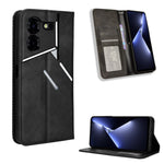 Custodia in pelle con fibbia magnetica per Tecno Spark 20 4G