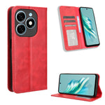 Custodia in pelle con fibbia magnetica per Tecno Spark 20 4G