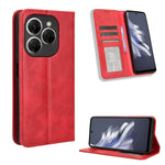 Custodia in pelle con fibbia magnetica per Tecno Spark 20 4G