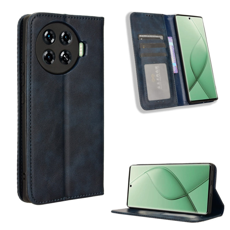 Custodia in pelle con fibbia magnetica per Tecno Spark 20 4G