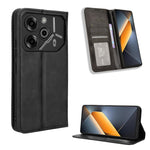 Custodia in pelle con fibbia magnetica per Tecno Spark 20 4G