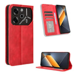 Custodia in pelle con fibbia magnetica per Tecno Spark 20 4G