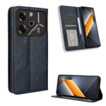 Custodia in pelle con fibbia magnetica per Tecno Spark 20 4G