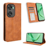Custodia in pelle con fibbia magnetica per Huawei nova Y72 e Enjoy 70