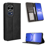 Custodia in pelle con fibbia magnetica per Huawei nova Y72 e Enjoy 70