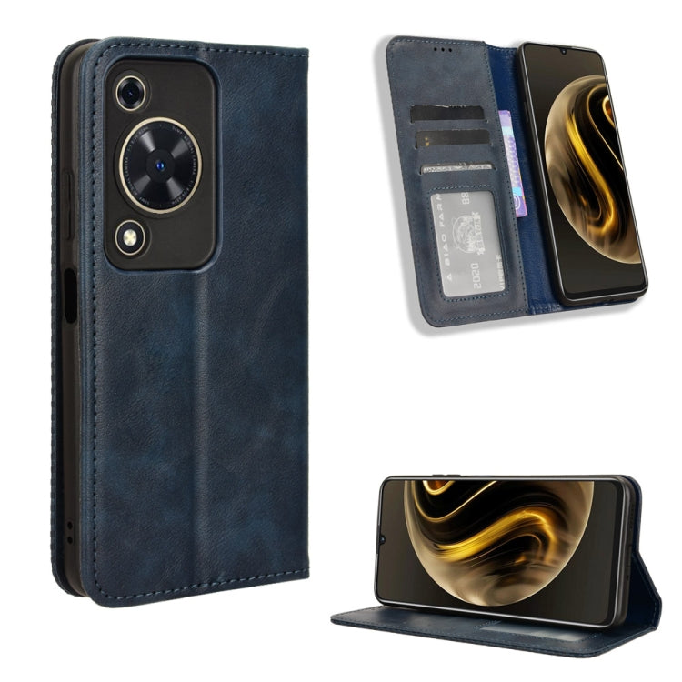 Custodia in pelle con fibbia magnetica per Huawei nova Y72 e Enjoy 70