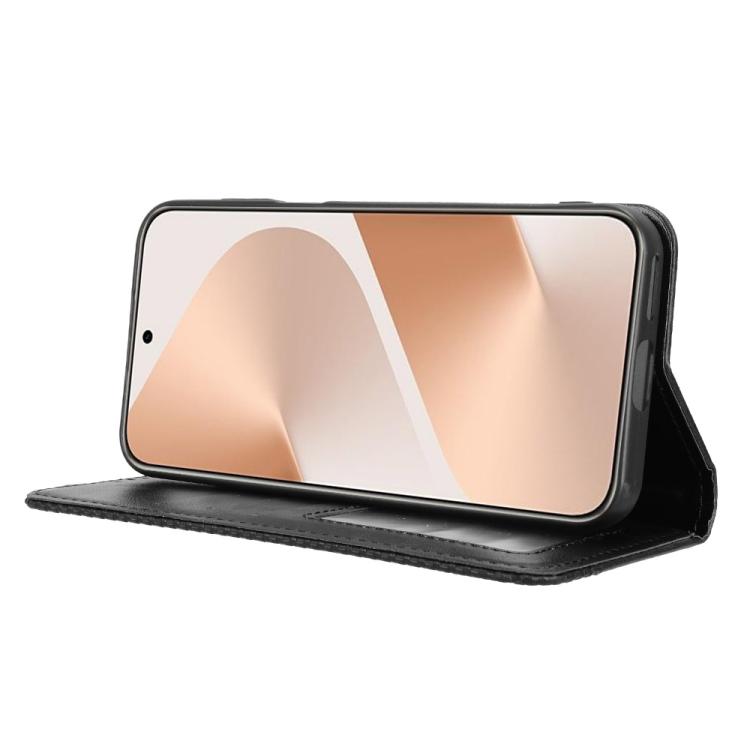 Custodia in pelle con fibbia magnetica per Huawei Pura 80 5G